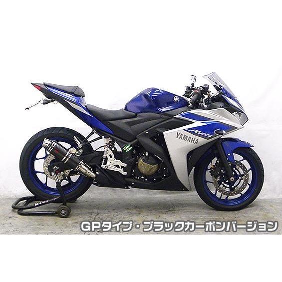 YZF-R25（JBK-RG10J） TTRタイプスリップオンマフラー GPタイプ ブラックカーボンバージョン ヒートガード・ポリッシュ仕上 ASAKURA（浅倉商事）_3