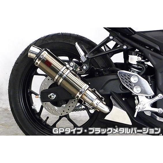 MT-03（EBL-RH07J） TTRタイプスリップオンマフラー GPタイプ ブラックメタルバージョン ヒートガード・ブラック仕上 ASAKURA（浅倉商事）