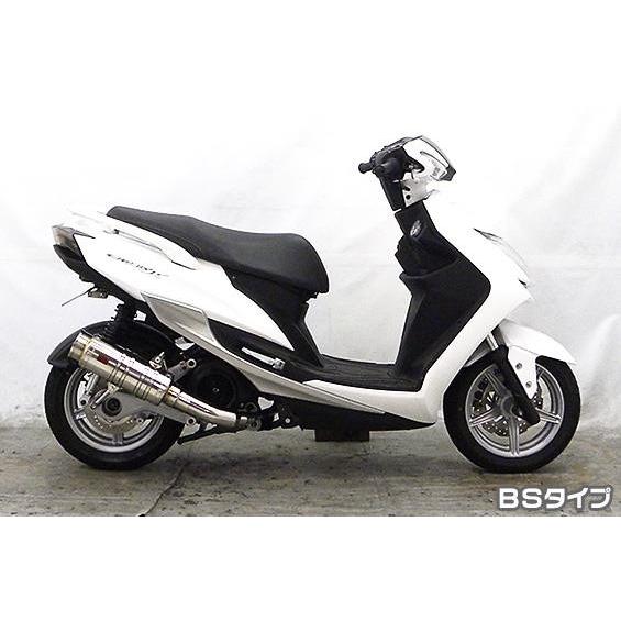 シグナスX SR（4型）EBJ-SEA5J SHタイプマフラー BSタイプ ASAKURA（浅倉商事）の画像