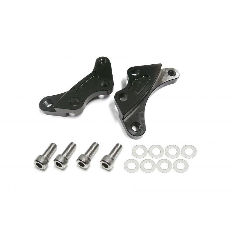 フロントキャリパーサポート brembo40mmピッチ対応 ブラック ACTIVE