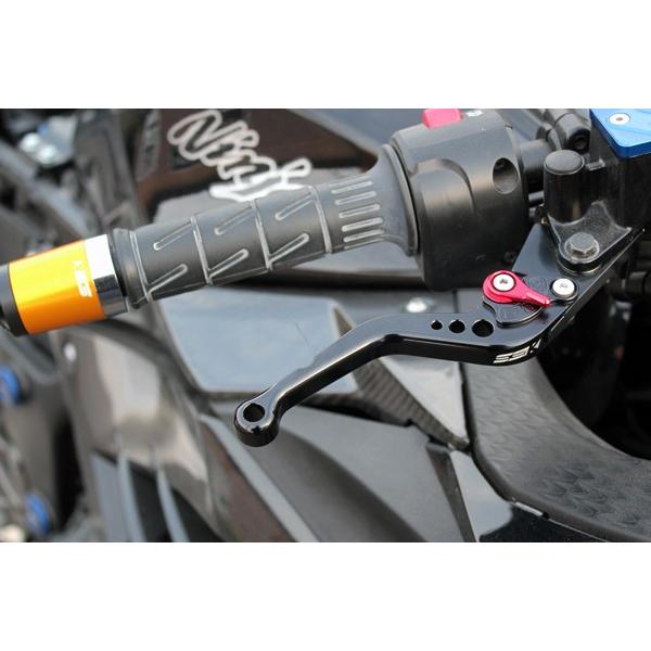 KTM 250DUKE ショートアジャストレバーセット レバー：ブラック  SSK SPEEDRA（スピードラ）｜hamashoparts｜02
