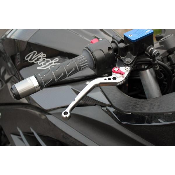 Z125 PRO(プロ) アジャストレバーセット レバー：シルバー SSK SPEEDRA（スピードラ）_2