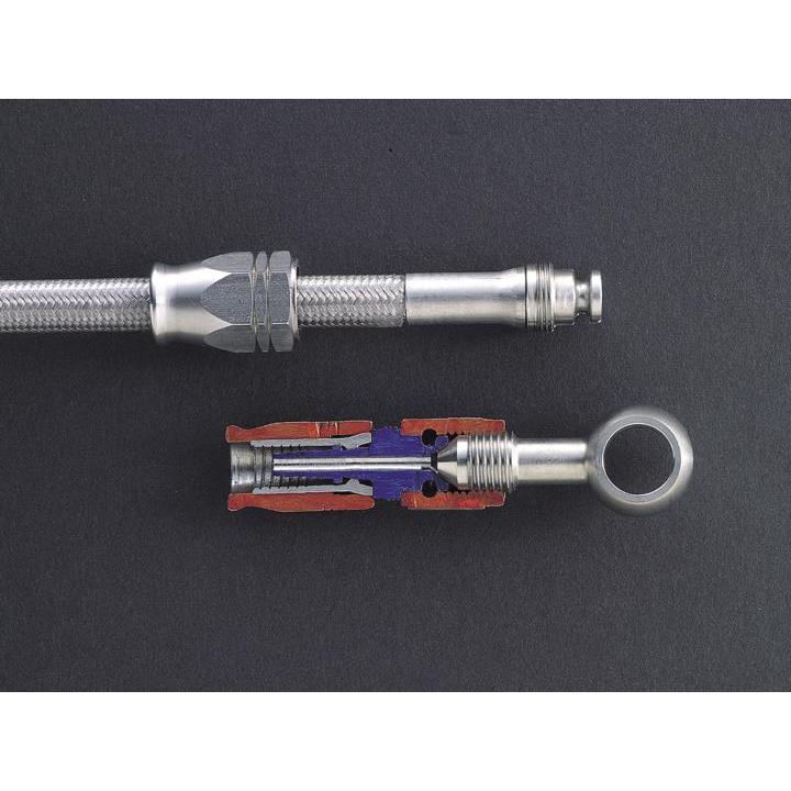 HURRICANE ブレーキホースジョイント ZRX1100・ZRX1200 ブレーキホースジョイント迄 フルステンレス製