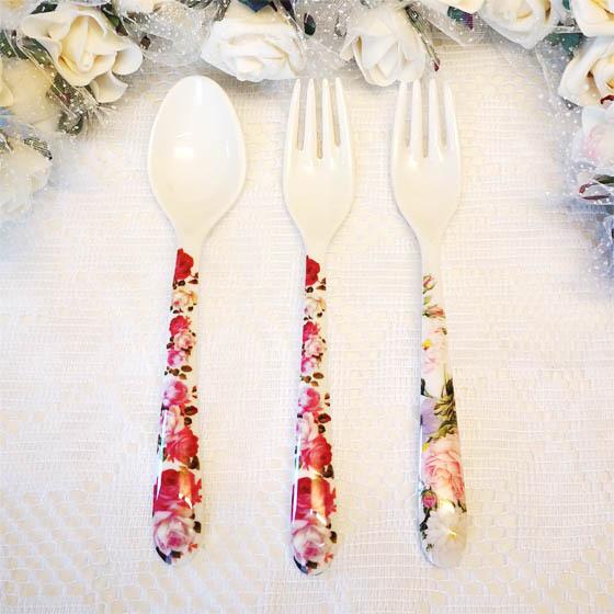 スプーン ローズ 素敵 可愛い ローズ柄 メラミン 食器 大 最大66 Offクーポン