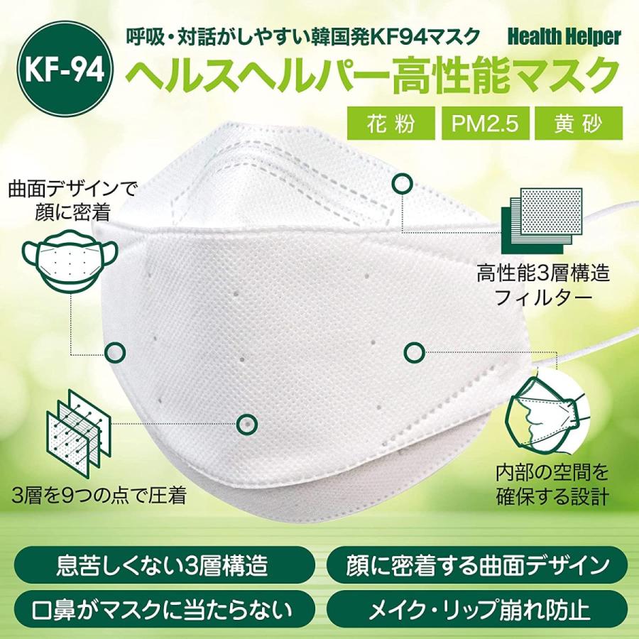 KF94　ヘルスヘルパー高機能マスク【10枚入り】 | 