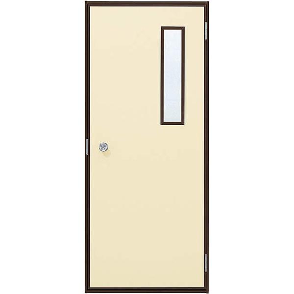 YKK AP アルミサッシ 半外 フラッシュドア 小窓付 W796×H1840 YKK AP アルミサッシ 半外 フラッシュドア 小窓付 W796×H1840