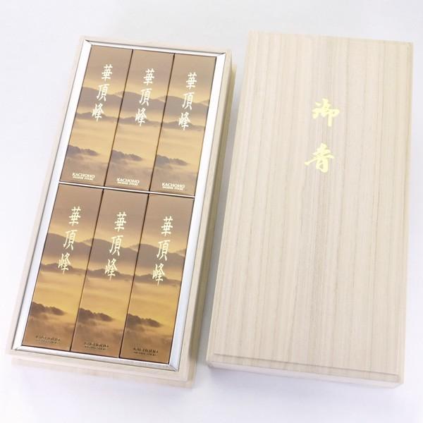 進物線香 華頂峰 6束入 日本香堂 浜屋オリジナル : 浜屋ネットヤフー店