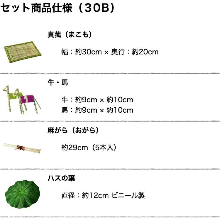 初盆セット ミニサイズ Bセット (30cm幅) シンプル 新盆セット 初盆セット ミニサイズ Bセット (30cm幅) シンプル 新盆セット