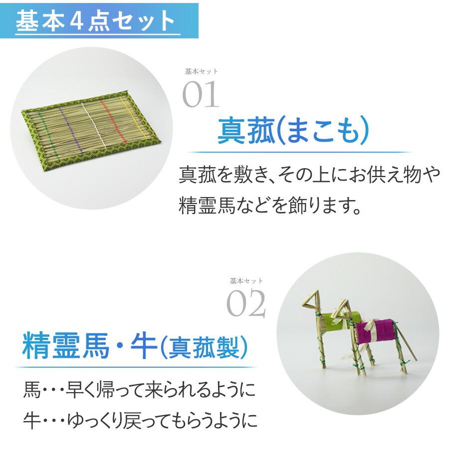 初盆セット ミニサイズ Eセット (30cm幅) ミニ 提灯付 新盆セット