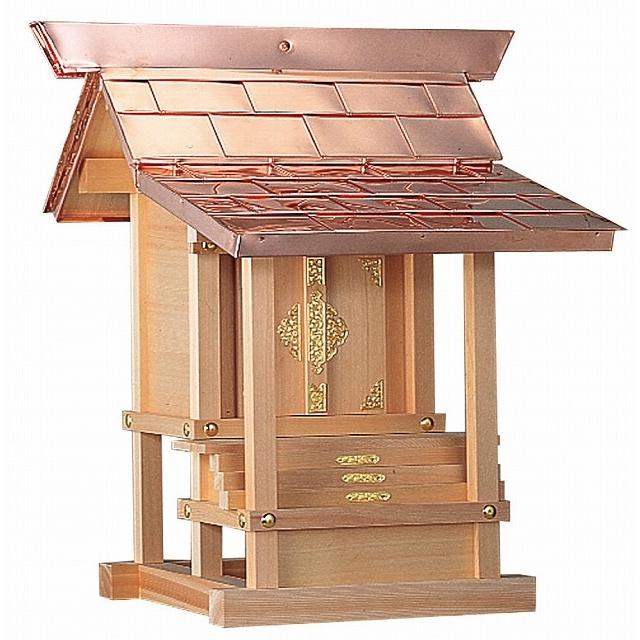 板宮 ８寸（木曽ひのき）外祭用祠 横巾60cm 【外宮】 ●お仏壇 仏具の浜屋