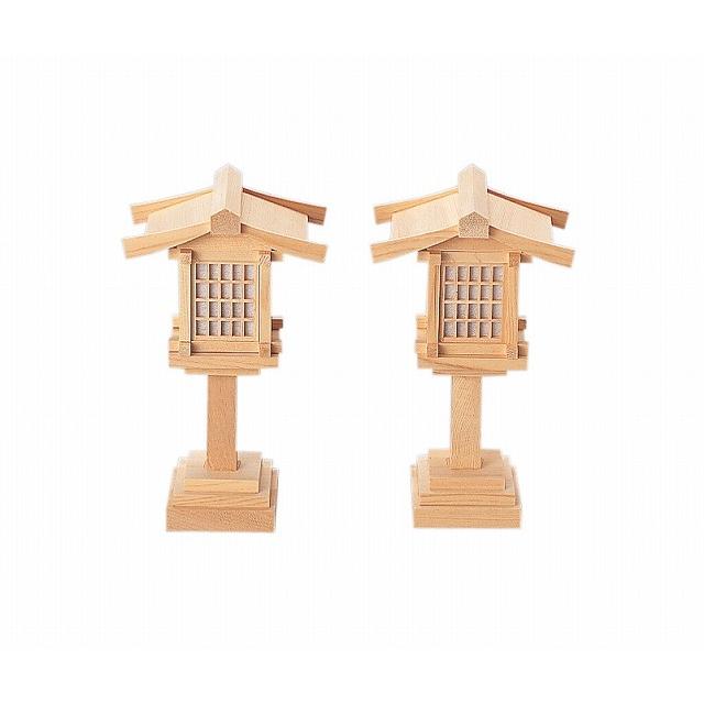 春日燈籠８寸コード式（木曽ひのき） 【神具】 ●お仏壇・仏具の浜屋