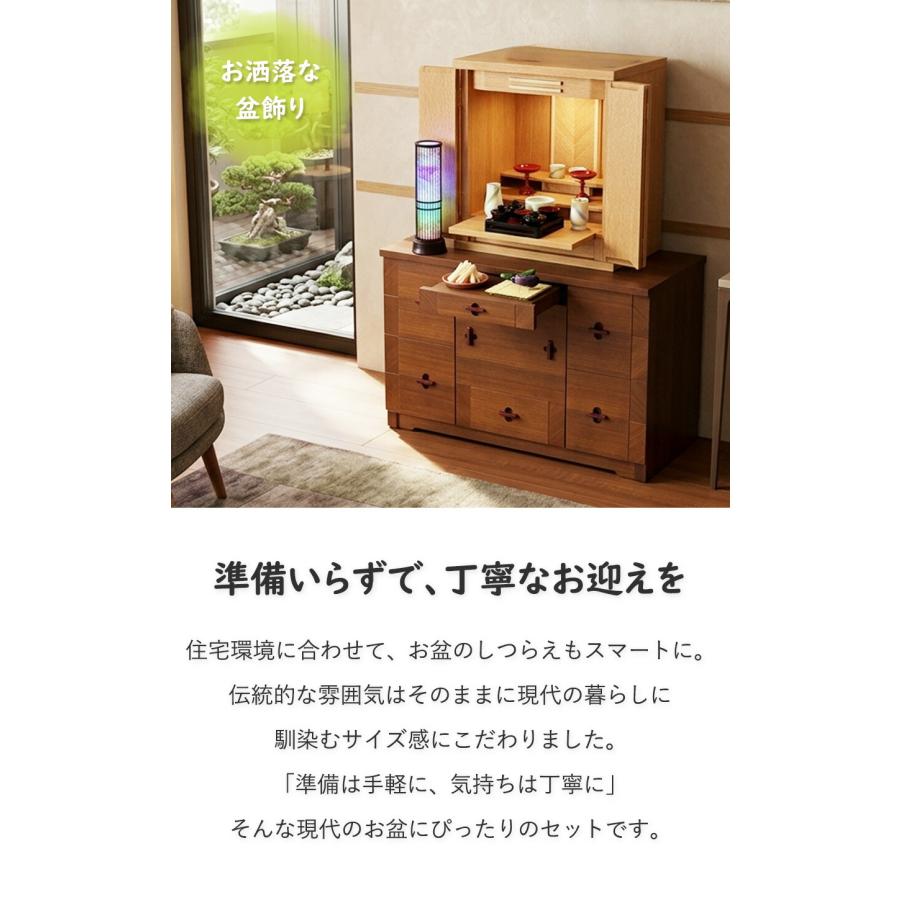 初盆セット お手軽セットA ミニ 提灯付 おてがる 新盆セット 【お盆