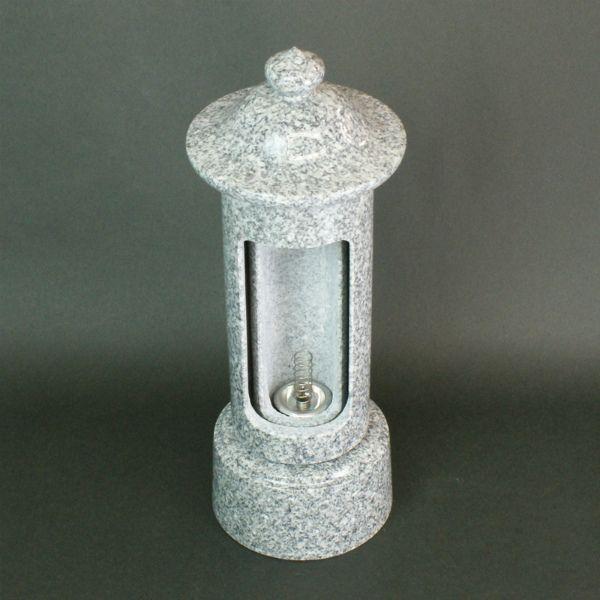 石の回転式ローソク立て MR-1＜標準＞ AG-98 1対 お墓・墓参り