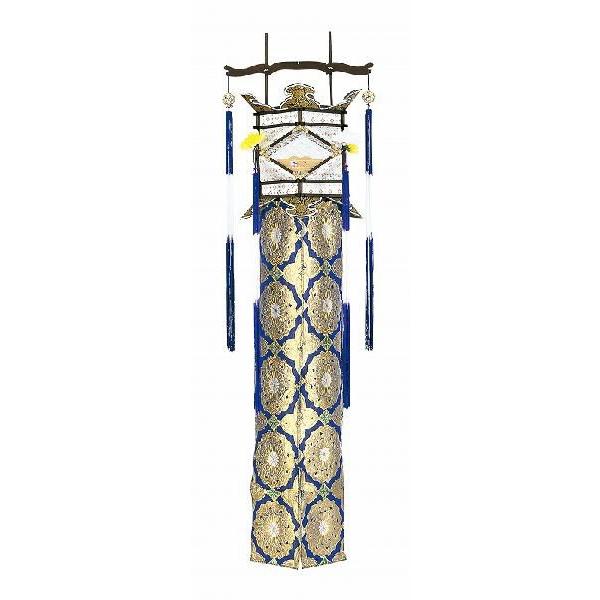 盆提灯 ちょうちん 吊その他 回転 特撰切子 金らん 高さ169cm×巾48cm お盆 初盆 新盆 3644 お仏壇・仏具の浜屋