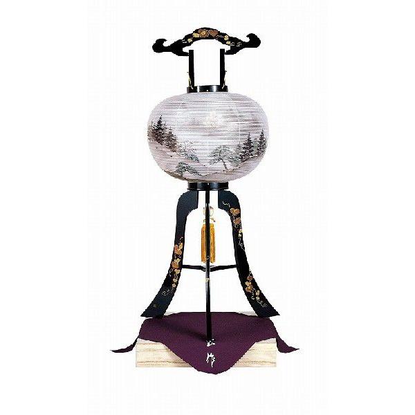 盆提灯(ちょうちん) 置き型 つた高盛蒔絵 ３０号 高さ97cm×火袋径40cm お盆 初盆 新盆 1085 お仏壇・仏具の浜屋