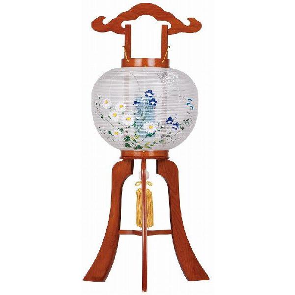 盆提灯(ちょうちん) 置き型 誉あんどん 光琳 高さ78cm×火袋径31cm お盆 初盆 新盆 1564 お仏壇・仏具の浜屋