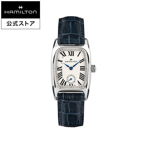 ハミルトン 公式 腕時計 HAMILTON  アメリカンクラシック ボルトン スモールセコンド クオーツ 23.50MM レザーベルト H13321611 女性 正規品｜hamilton
