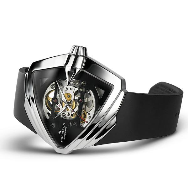 ハミルトン 公式 腕時計 HAMILTON  ベンチュラ XXL スケルトン オート 45,5MM x 46MM ラバーベルト H24625330 男性 正規品｜hamilton｜03