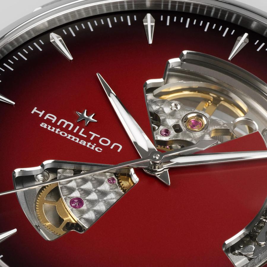 ハミルトン 公式 腕時計 HAMILTON  ジャズマスター オープンハート 自動巻き 40.00MM メタルブレス H32675170 男性 正規品 2024｜hamilton｜05