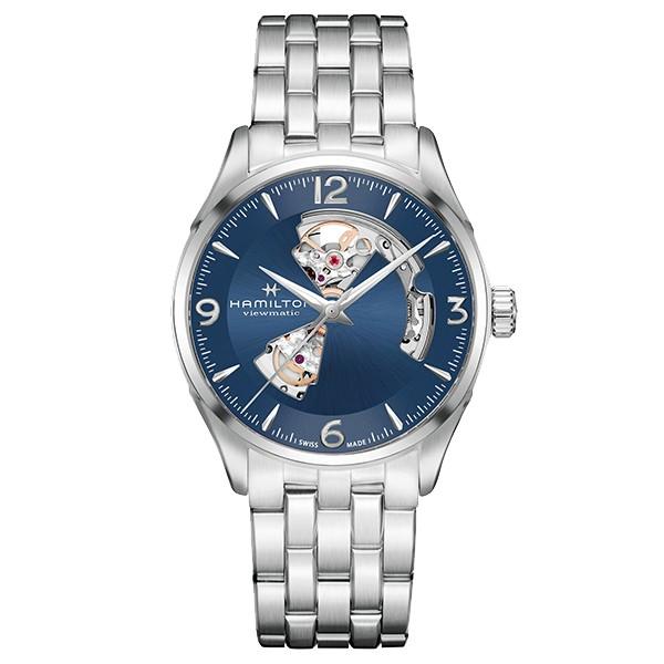 ハミルトン 公式 腕時計 HAMILTON ジャズマスター オープンハート 自動巻き 42.00MM メタルブレス H32705141 男性 正規品