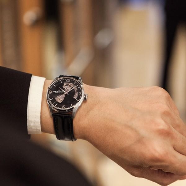 ハミルトン 公式 腕時計 HAMILTON ジャズマスター オープンハート 自動