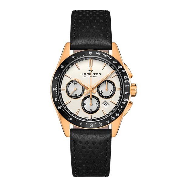 ハミルトン 公式 腕時計 HAMILTON  ジャズマスター パフォーマー クロノグラフ 自動巻き 42.00MM レザーベルト H36626710 男性 正規品｜hamilton｜02