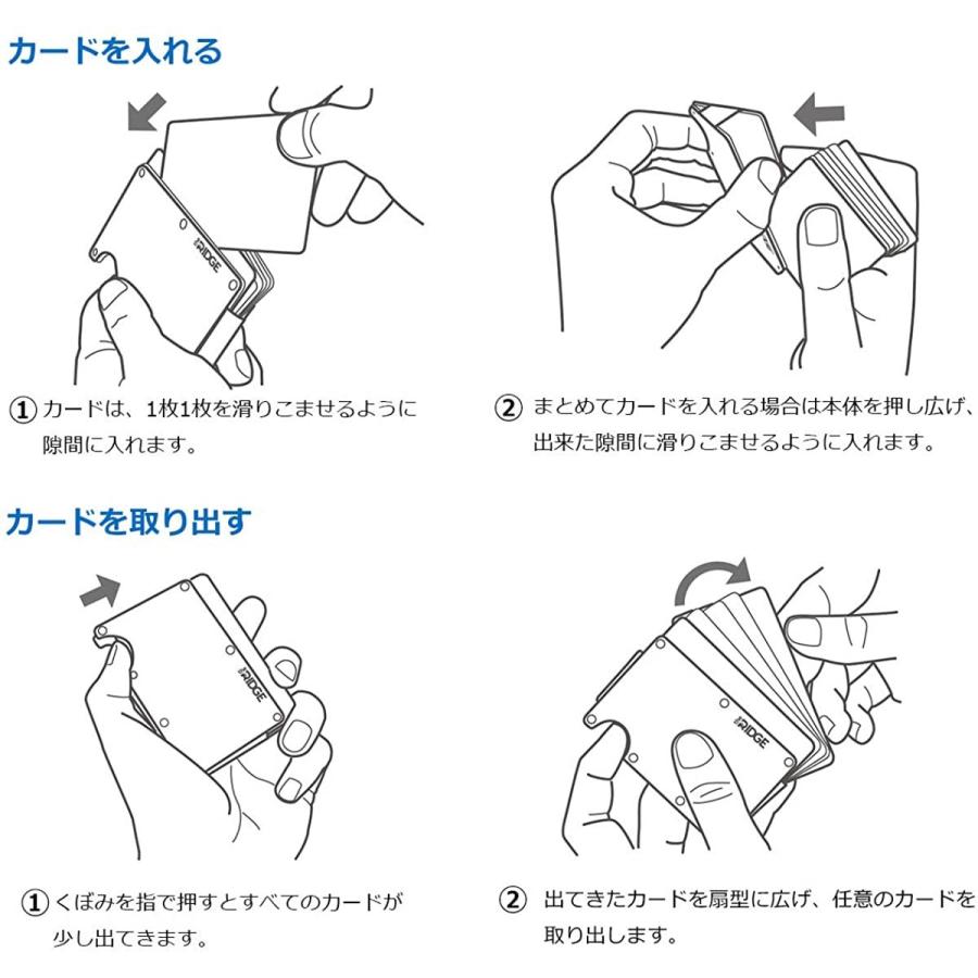 最先端 ザ リッジ スマートフォンよりも薄い財布 アルミニウム マネーバンド キャッシュストラップ 人気特価激安 Mail1 Secmalaysia Com