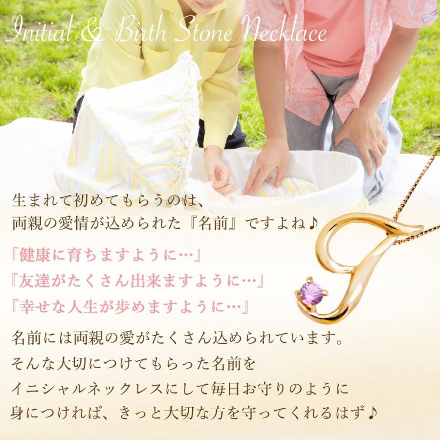 Sale 公式 ミワホウセキ Miwahouseki イニシャル T 選べる 誕生石 付き ピンクゴールド アルファベット ネックレス 2月 アメジスト 無料長期保証 Www Vijayvehicles In