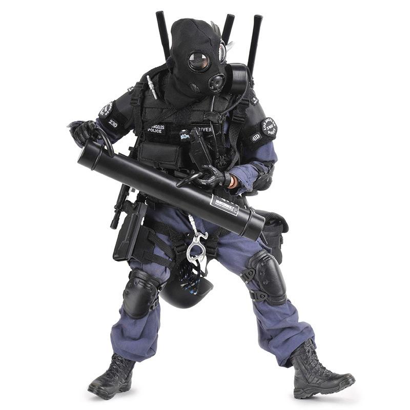 SWAT 1/6 BREACHER ミリタリーフィギュア セット 全長30cm 特殊部隊 警察 人形 超精巧 ブリーチャー ロサンゼルス スワット  :4573498371755:HAMMARS - 通販 - Yahoo!ショッピング