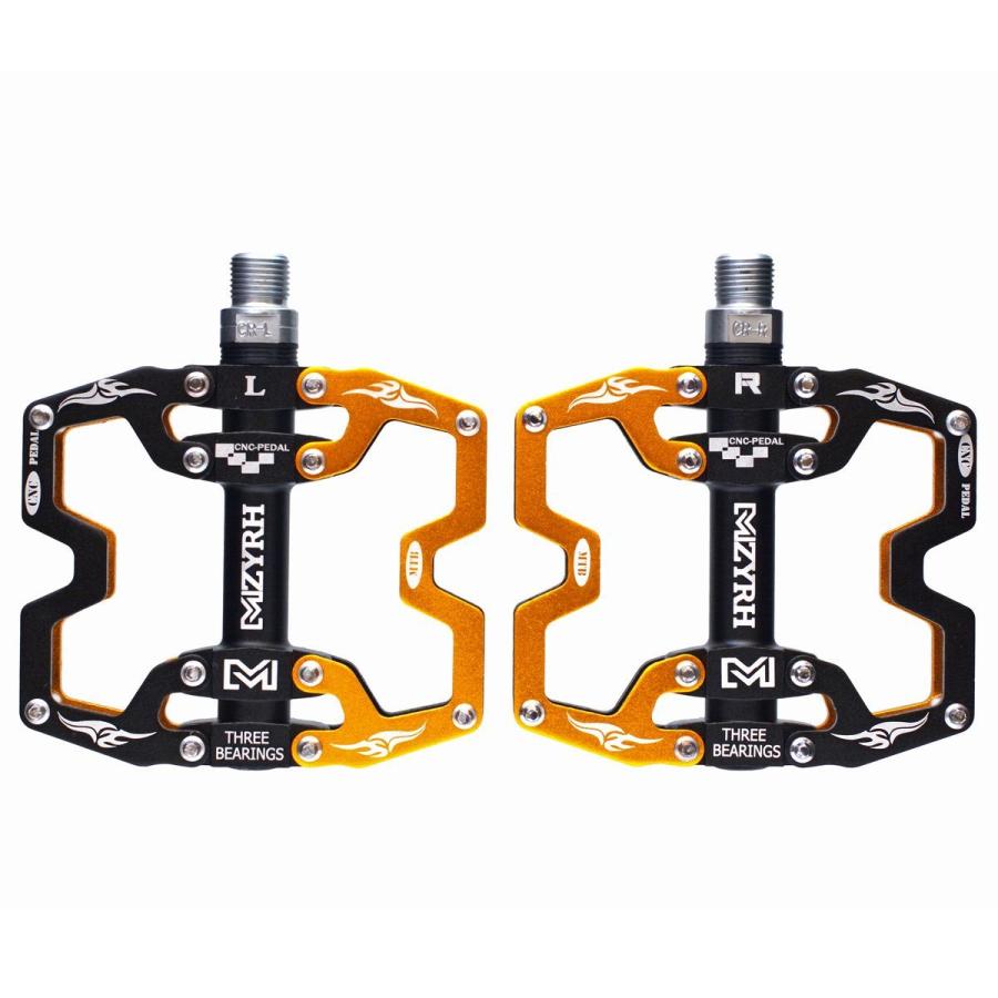 MZYRH アルミペダル 左右セット シールドベアリング3個内蔵 軽量