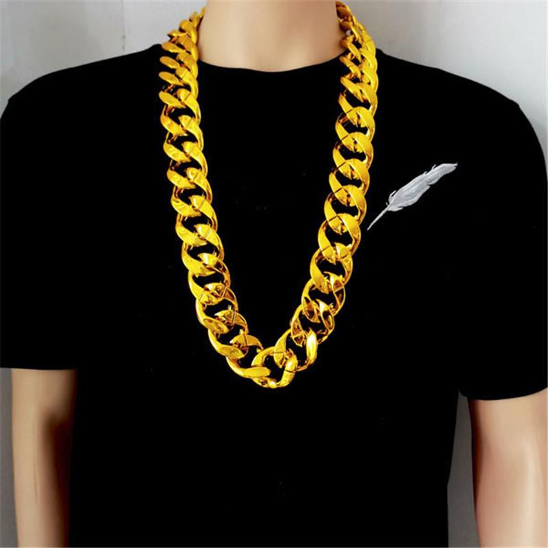 極太 プラチェーン ネックレス キッズ ダンス 衣装 ヒップホップ 小物