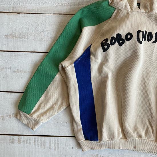 [SALE] BOBO CHOSES（ボボショーズ、ボボショセス）Color  Block hoodie　  子供服/パーカー　 日本総輸入代理店より入荷｜hammock-family｜05