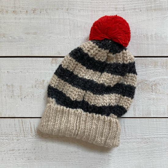 BOBO CHOSES（ボボショーズ、ボボショセス）Stripped knitted beanie