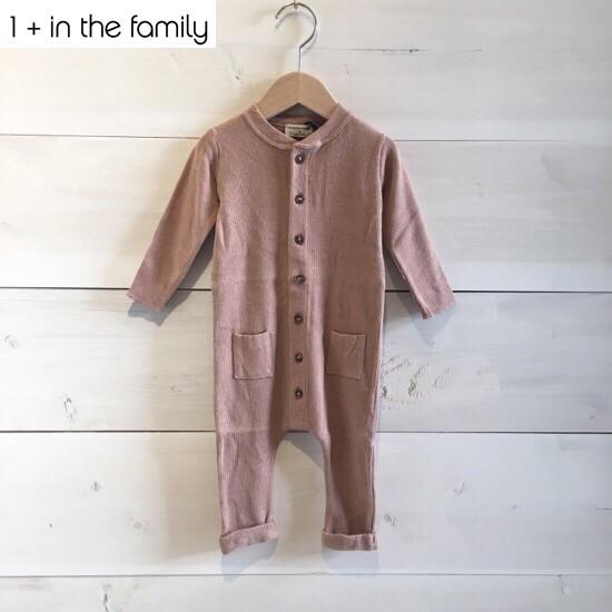 1＋in the family（ワンモアインザファミリー） jumpsuit ROSE 子供服 