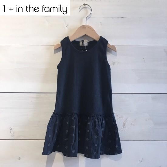 1＋in the family（ワンモアインザファミリー） dress NAVY 子供服 