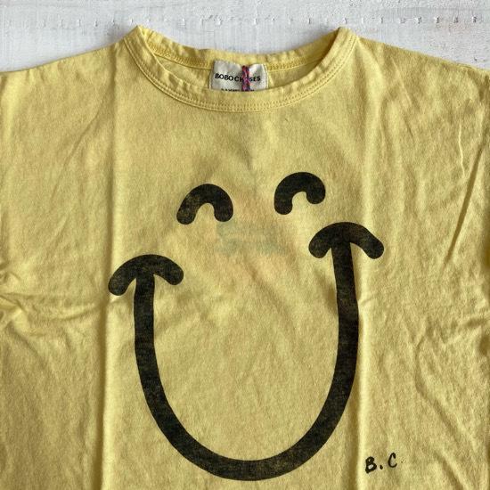 BOBO CHOSES（ボボショーズ、ボボショセス）　Big Smile Short  Sleeve T-shirt　  子供服/Tシャツ　 日本総輸入代理店より入荷｜hammock-family｜02