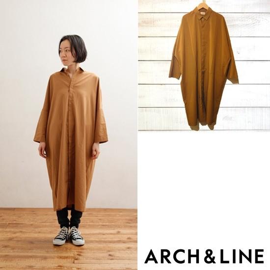 ARCH&LINE（アーチアンドライン）9/S　WIDE　LONG SHIRT　レディース／シャツ　BEIGE　ARCH&LINEより入荷　