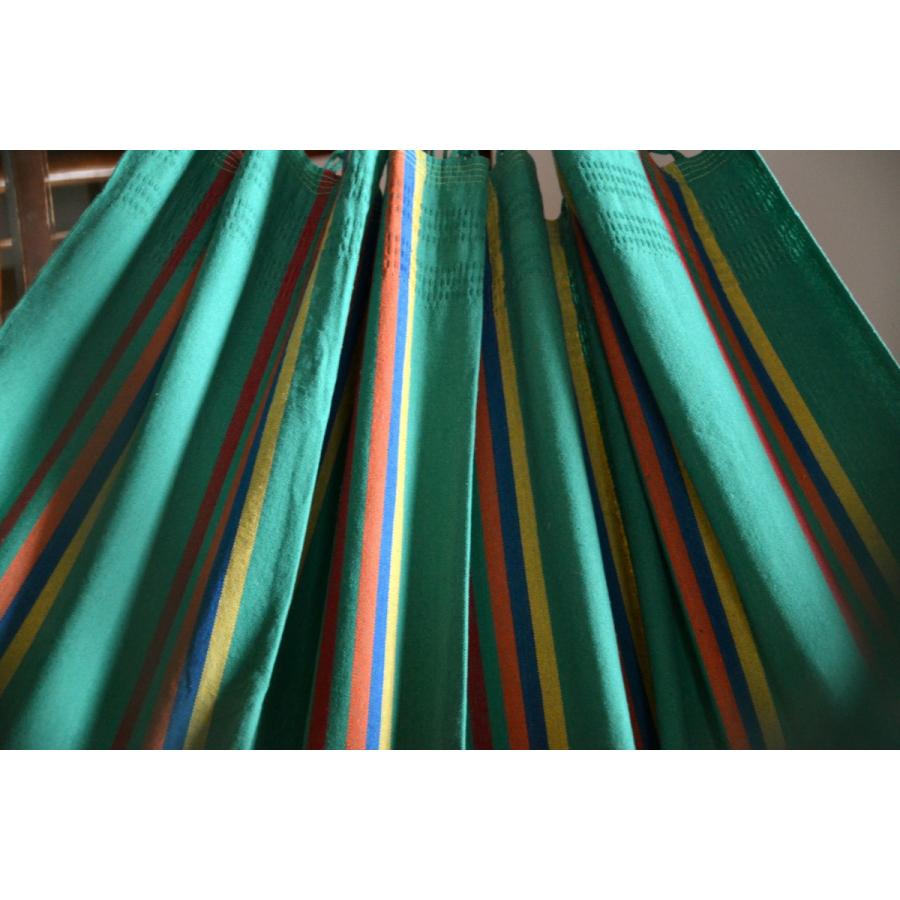 ハンモック 緑「クラシックグリーン」快適ビッグサイズ