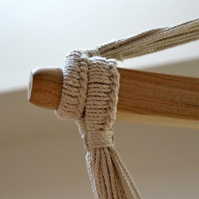 チェアハンモック ハンモックチェア ブラウン系 茶色 CLCH-10「キャメル」の画像