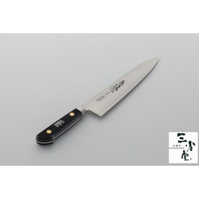 新品日本製 牛刀 MISONO ミソノ NO.111 スウェーデン鋼 口金付 180mm