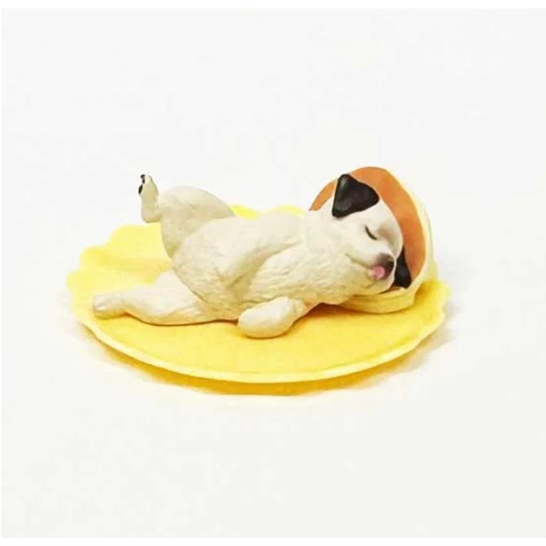 【送料200円〜】パグズー「おやすみっくす」パグ×シーズー　犬　動物フィギュア | 