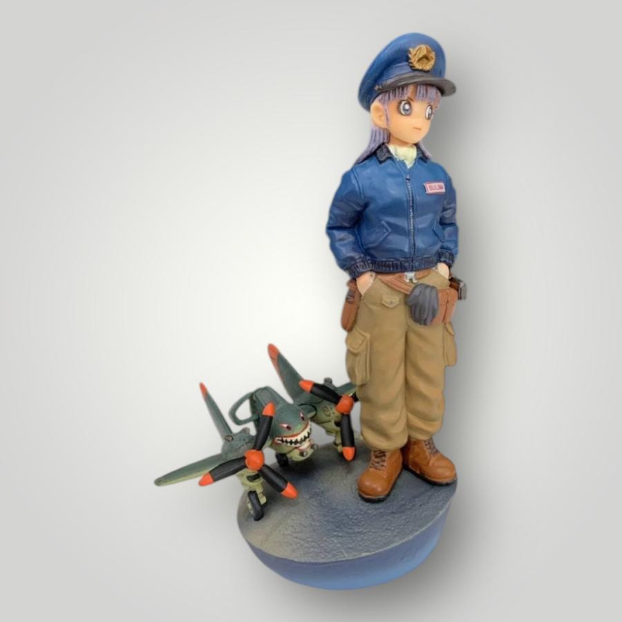ボーナスパーツ完成品】 ブルマ＆戦闘機 「ドラゴンボールカプセル