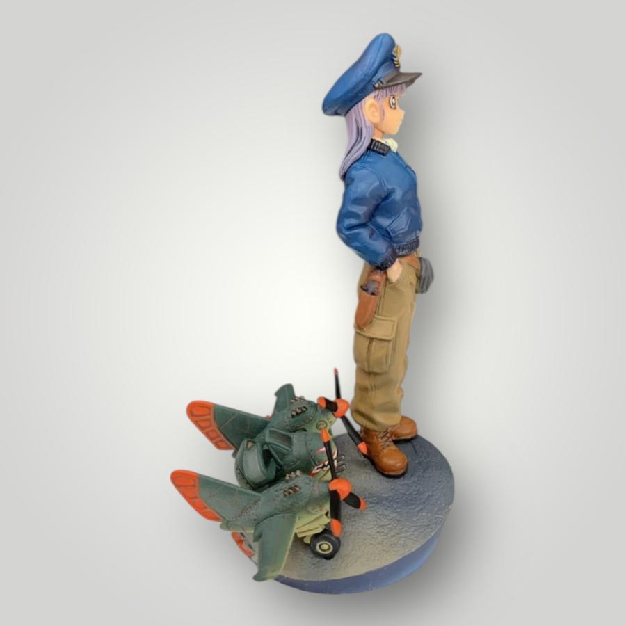 ボーナスパーツ完成品】 ブルマ＆戦闘機 「ドラゴンボールカプセル