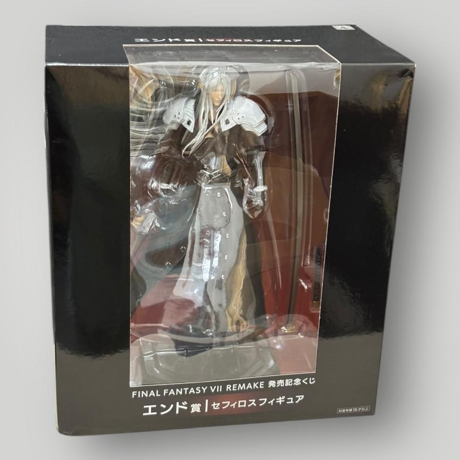＜未開封＞セフィロス 「ファイナルファンタジーVII リメイク 発売記念くじ」 エンド賞 フィギュア★箱のサイズ約32cmの画像