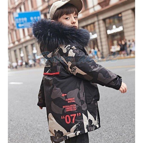 手数料安い ダウンジャケット フード付き 女の子 男の子 迷彩 ダウンコート キッズ ロングコート 子ども用 ジュニア コート 防寒着 最新人気 Www Traumazim Com