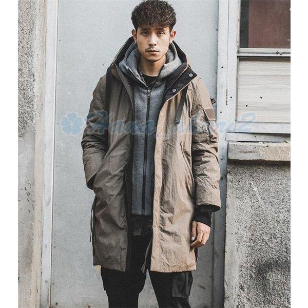 数量は多 ダウンジャケット メンズ ダウンコート ロング 暖かい ロングコート フード付き アウター 大きいサイズ 紳士 防寒 19 冬 日本製 Clinicagastroservice Com Br