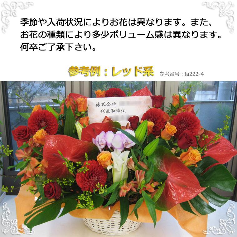 送料無料 一部地域除く 生花 誕生日 お祝い 記念日 プレゼント お礼 退職 展示会 開店 店長におまかせアレンジプレミアム 花材おまかせ　_3