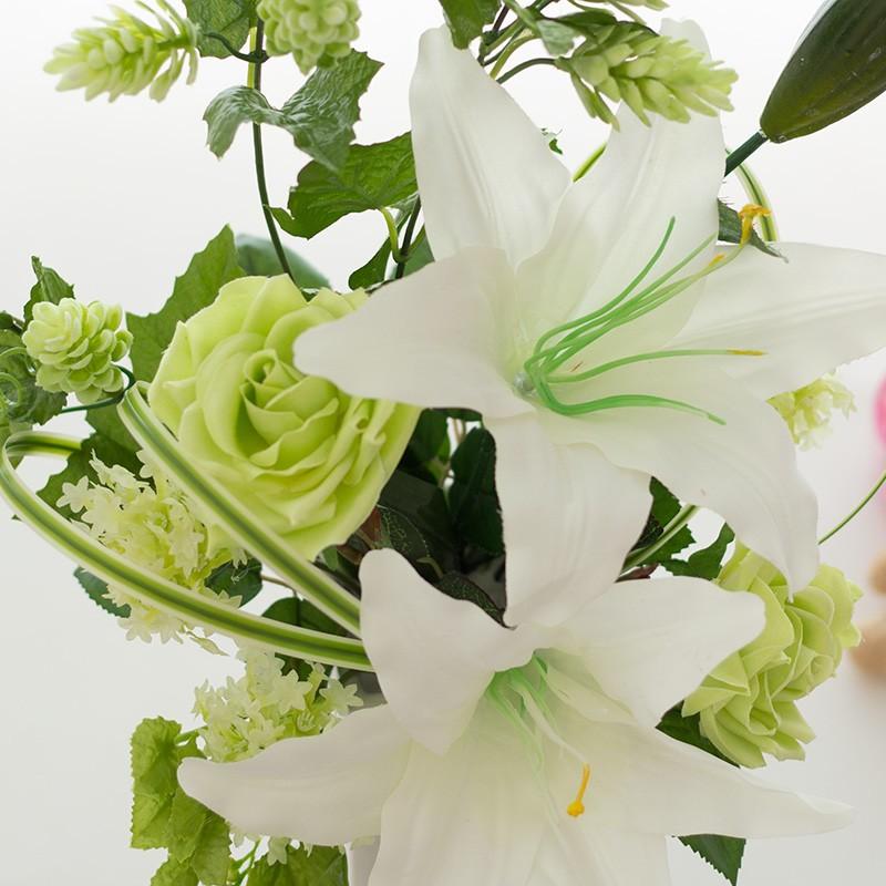 カサブランカ フラワーアレンジメント アーティフィシャルフラワー