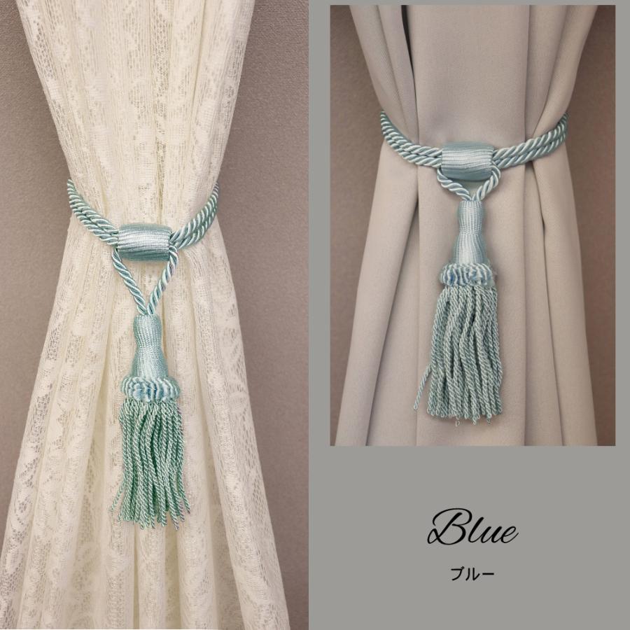 カーテンタッセル リトル おしゃれ 高級感 お得 上品 カーテン留め 房 装飾 カーテンホルダー 1本 全4色 |  | 02