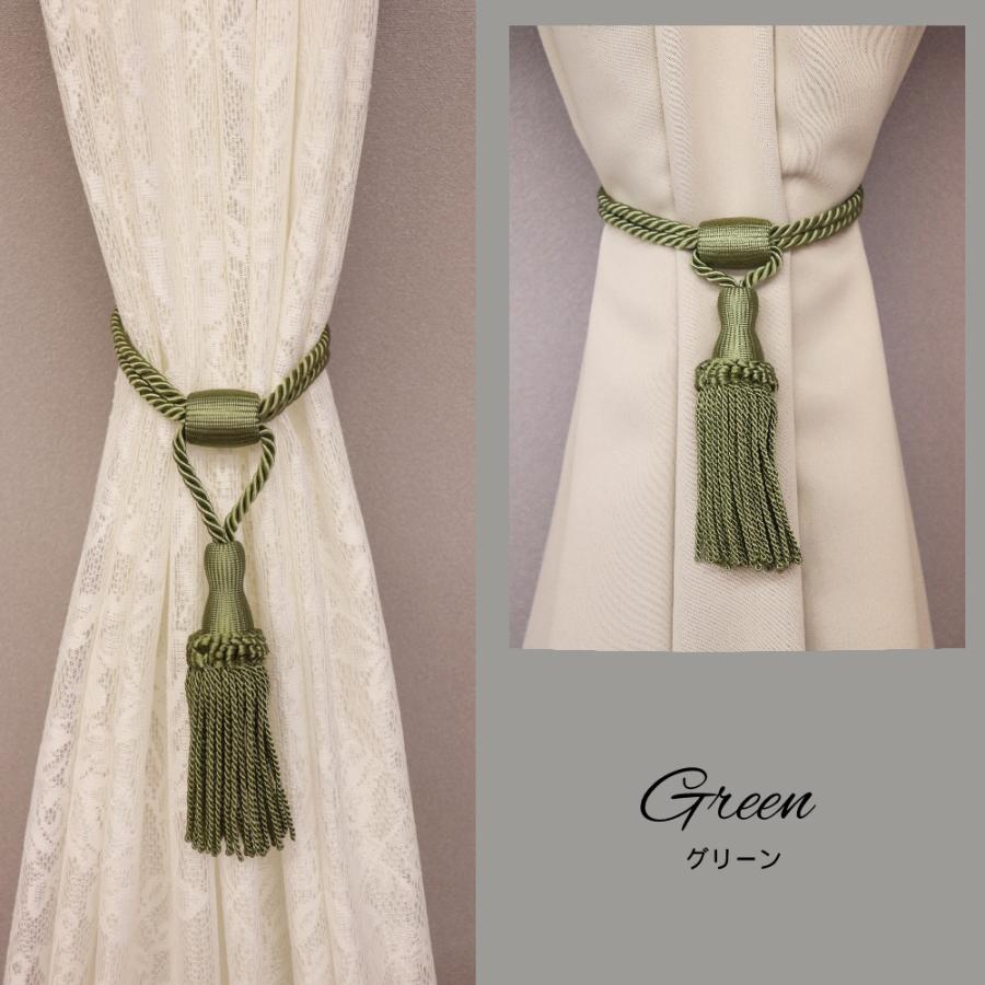 カーテンタッセル リトル おしゃれ 高級感 お得 上品 カーテン留め 房 装飾 カーテンホルダー 1本 全4色 |  | 03